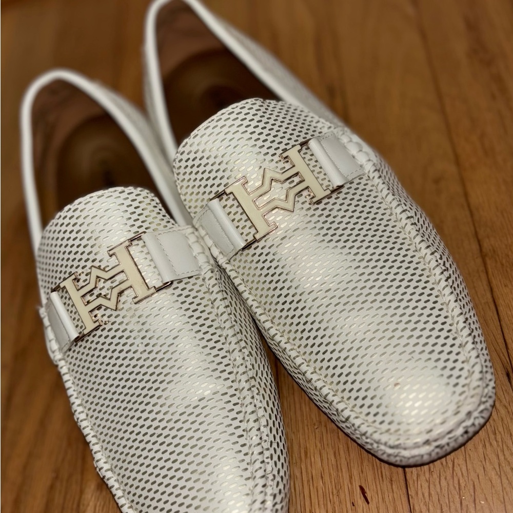 Elegant White Loafers